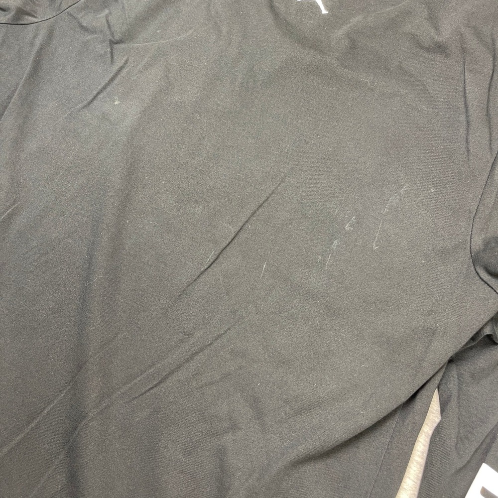 Nike Jordan Mens XXL Long Sleeve T-Shirt Black Jumpman Sleeve Logo Dri-Fit EUC - Picture 4 of 9